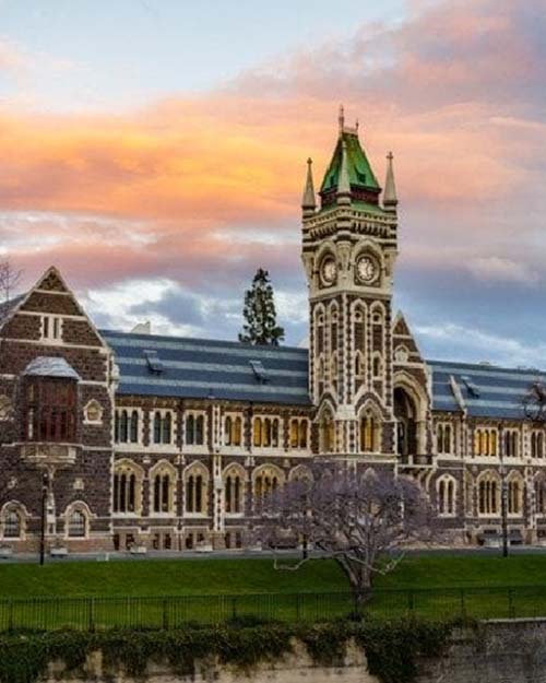 University of Otago in Dunedin, New Zealand